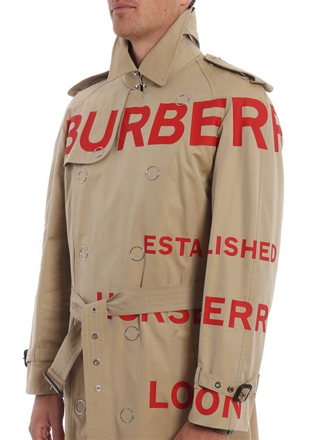 burberry horseferry print trench coat|burberry trench coats outlet store.